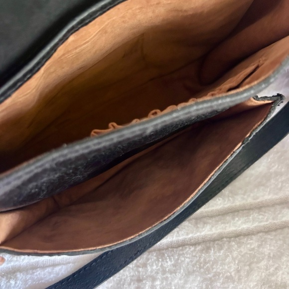 NWOT Patricia Nash Black Leather Hand Tooled Shoulder Bag Crossbody Purse Cover - Picture 11 of 17